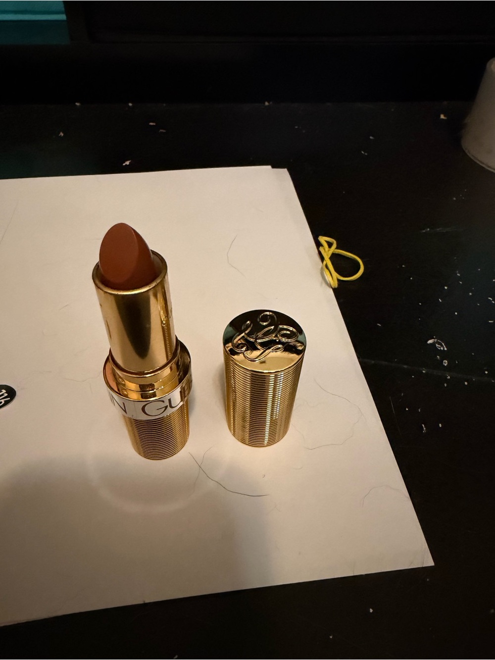Guerlain Lipstick Matte Nude Brown 123- Luxury Women Makeup
